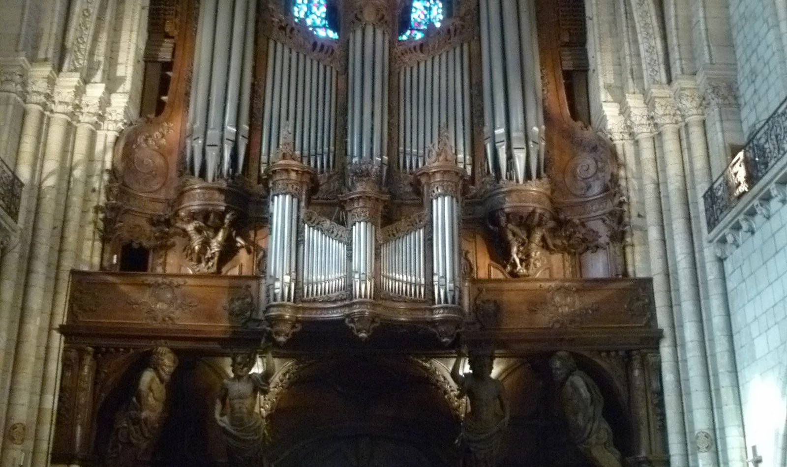 Intérieur de la cathédrale Saint-Maurice à Angers
