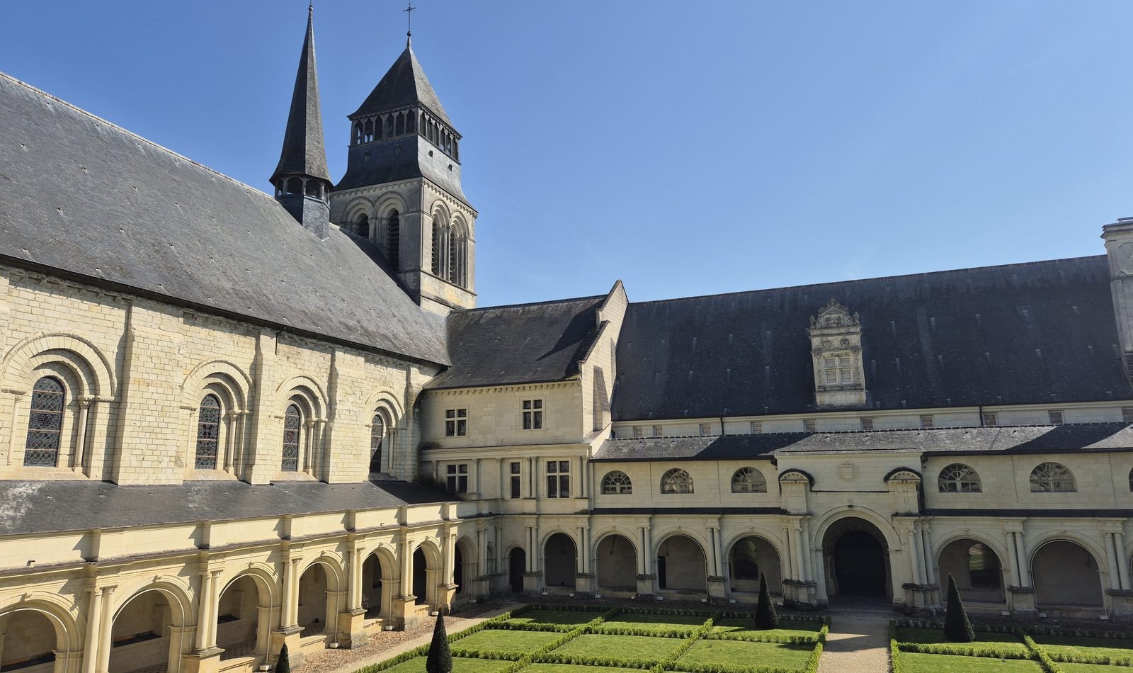Abbaye royale de Fontevraud en Anjou